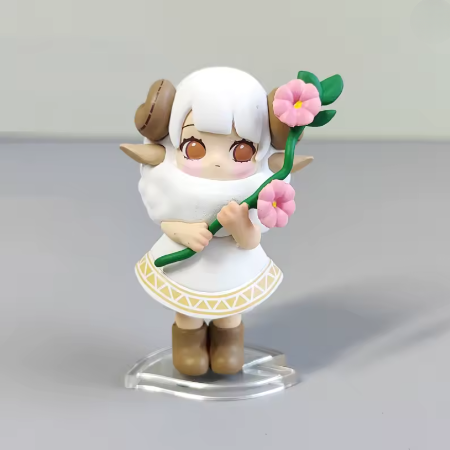 Blind Box Cora | Flower Zodiac | Figurines Miniatures 12 Signes du Zodiaque | Collection Mystère & Kawaii