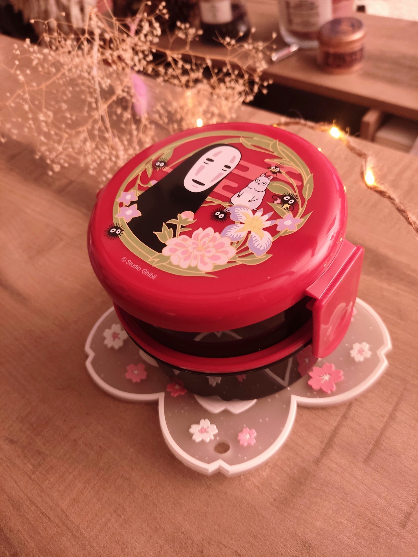 Boîte à Bento Ronde Sans Visage - Le Voyage de Chihiro | Bento Japonais