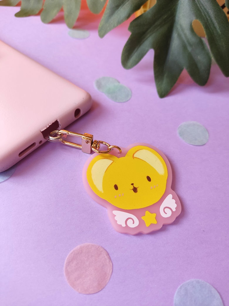 Porte-Clé Acrylique Kero-chan | Kerobero | Cardcaptor Sakura | Création Originale Artisanale | Fanart