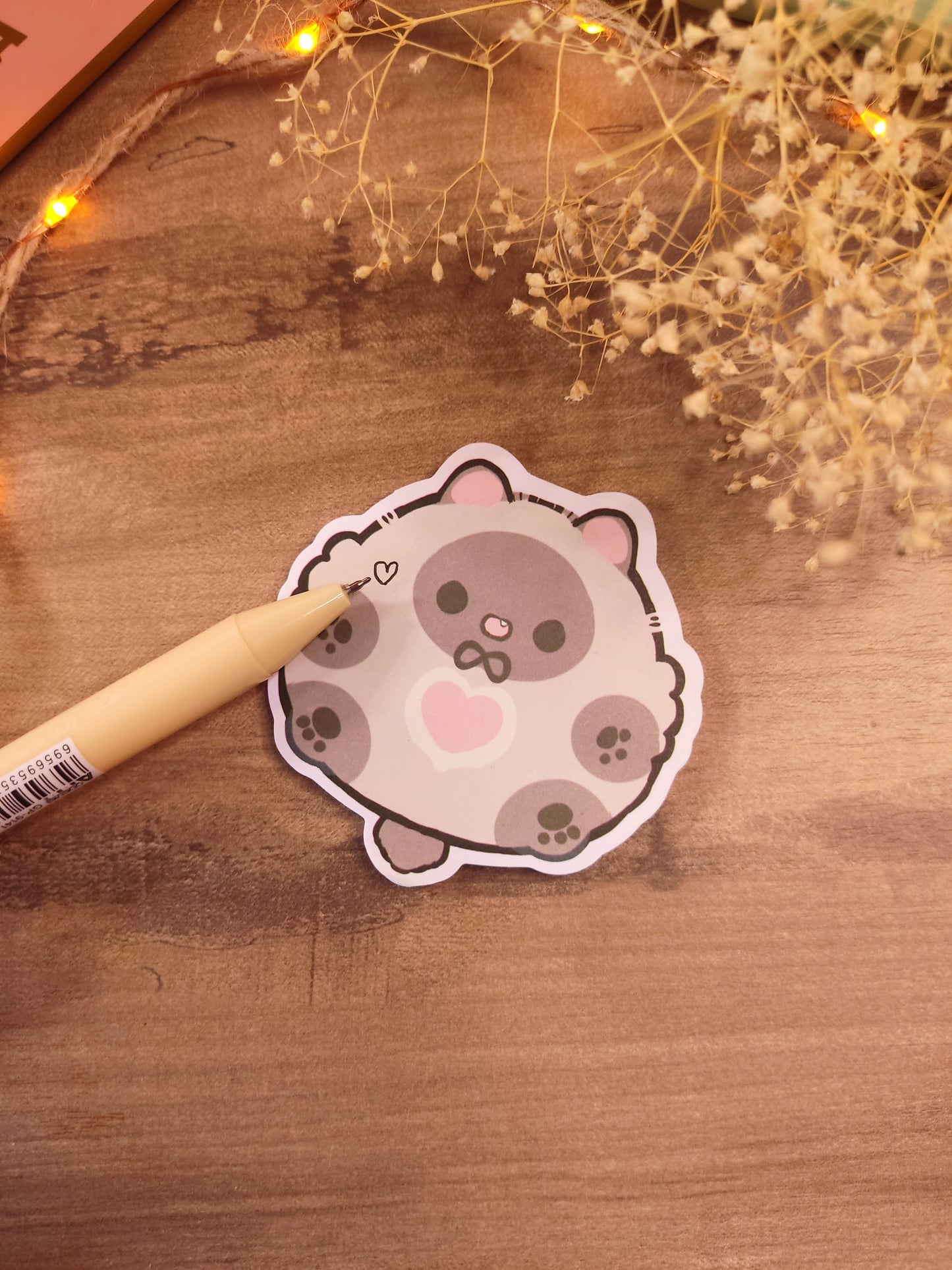 Bloc-Notes Adhésif Chat | Post-it Mignon Kawaii | Mémo Original pour Bureau & École