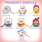 Blind Boxes Mr Pa - Porte-clés Panda Candy - Peluche Mystère Kawaii - Collection Thème Bonbons