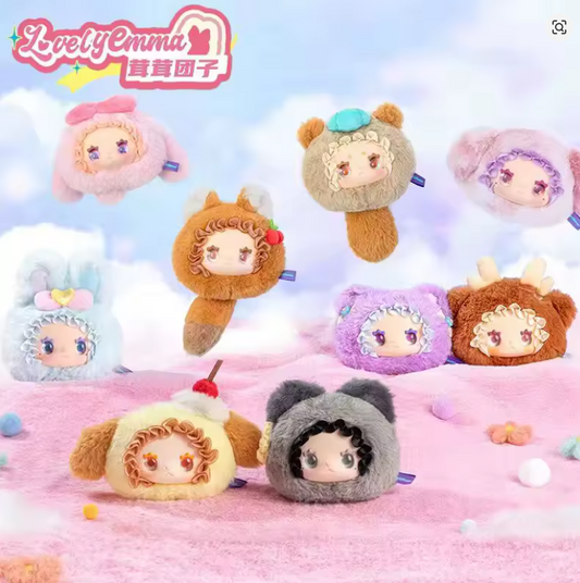 Blind Boxes Lovely Emma : Porte-Monnaie Peluche Pastel - Collection Mystère Douceur