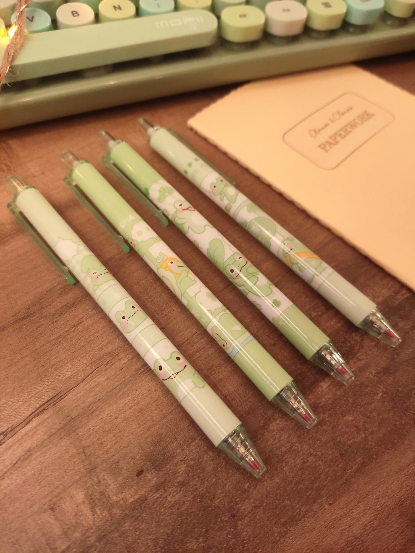 Stylos Grenouille | 4 Motifs | Stylos Originaux & Kawaii