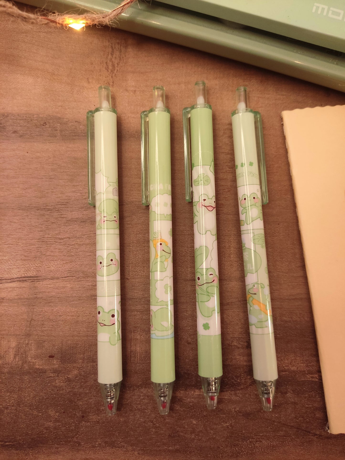 Stylos Grenouille | 4 Motifs | Stylos Originaux & Kawaii