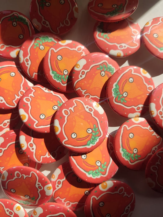 Badge Calci | accessoires kawaii