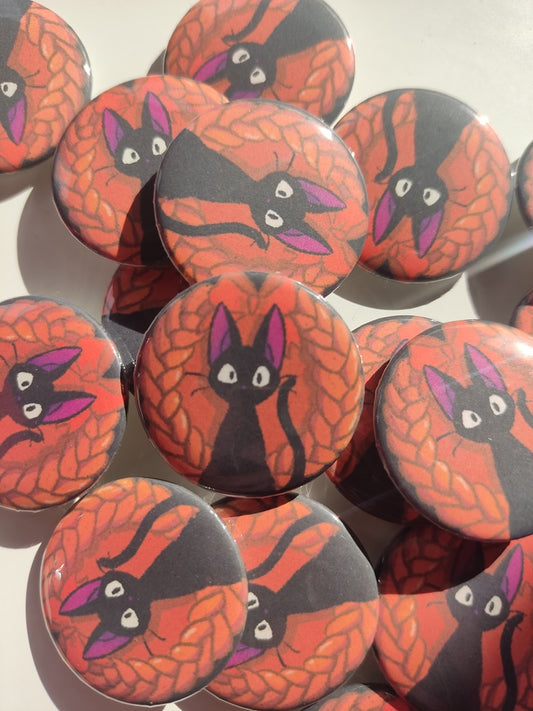 Badge Jiji | accessoires kawaii