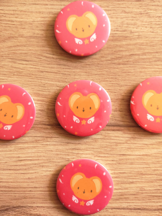 kerobero-badge-58mm-kawaii-sakura