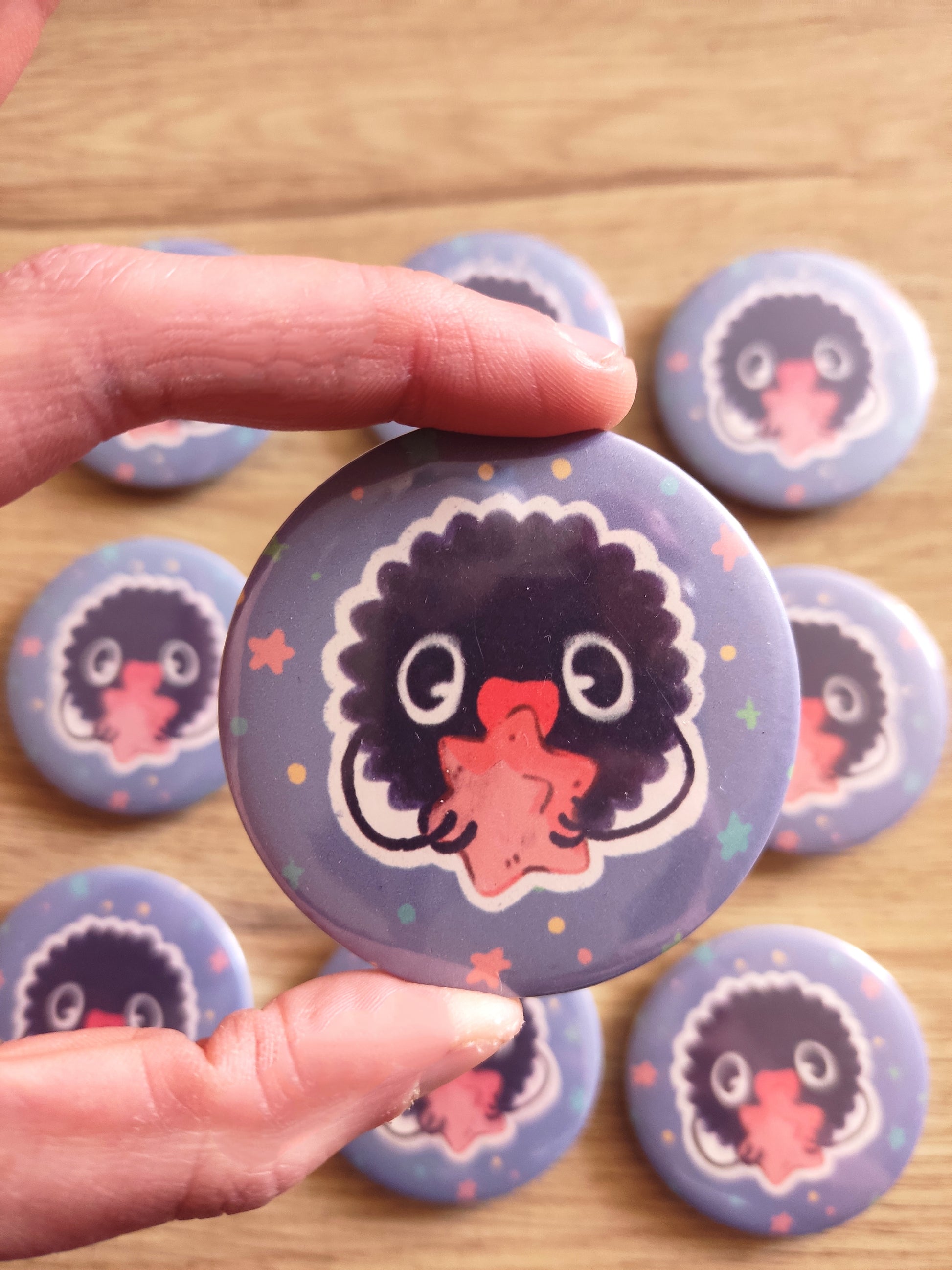 Gros Badge Noiraude