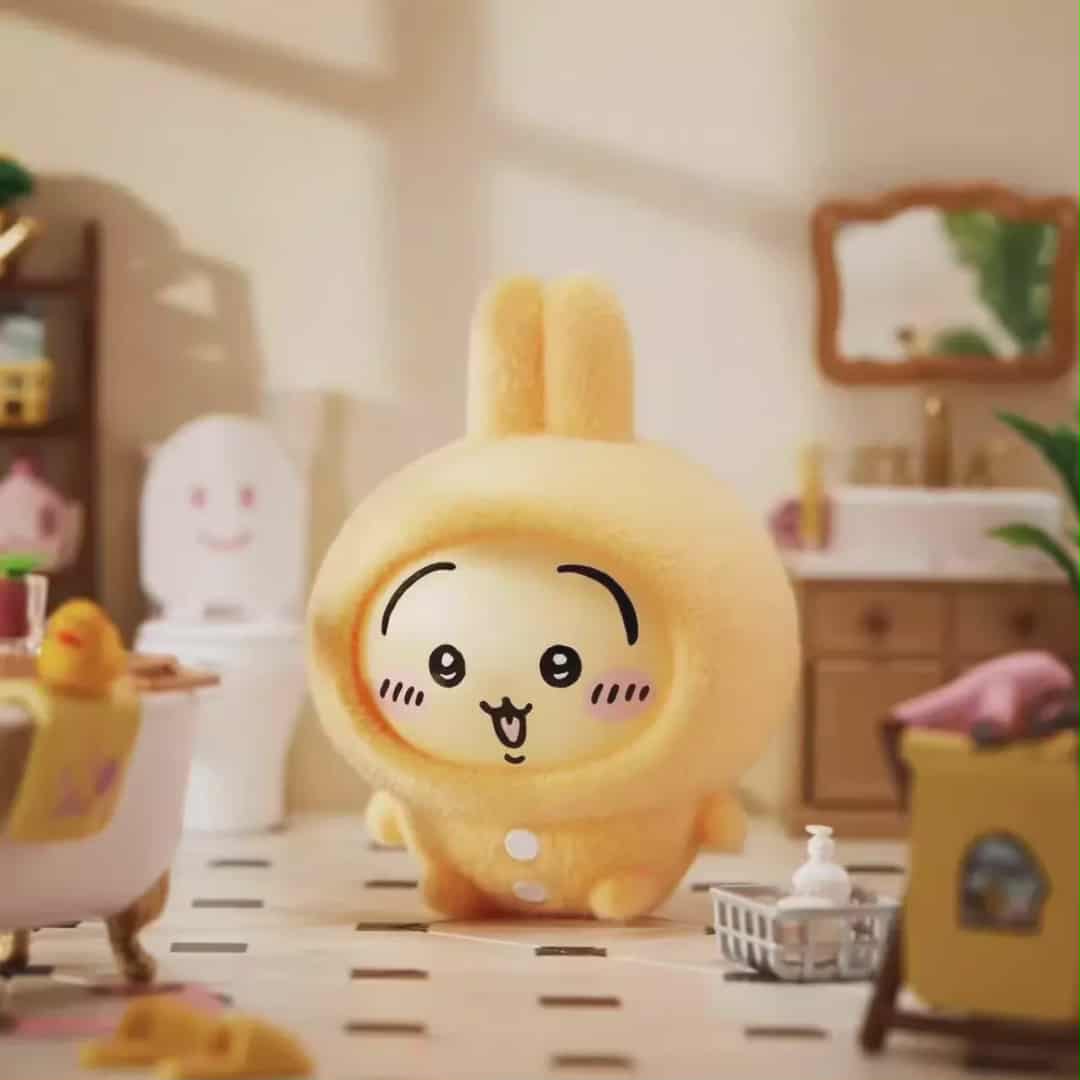 Blind Boxes Chiikawa - Porte-clés Figurines Expressions Interchangeables - Collection Mystère Manga Kawaii