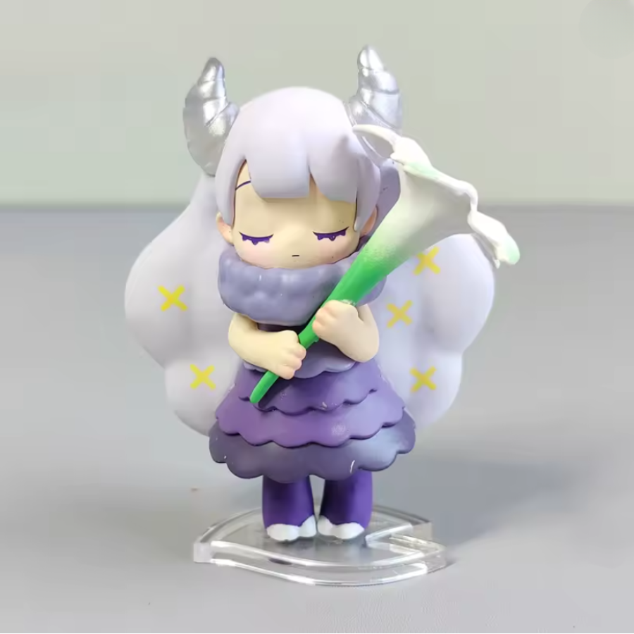 Blind Box Cora | Flower Zodiac | Figurines Miniatures 12 Signes du Zodiaque | Collection Mystère & Kawaii
