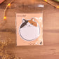 Bloc-Notes Adhésif Chat Rond | Post-it Mignon Kawaii | Mémo Original pour Bureau & École