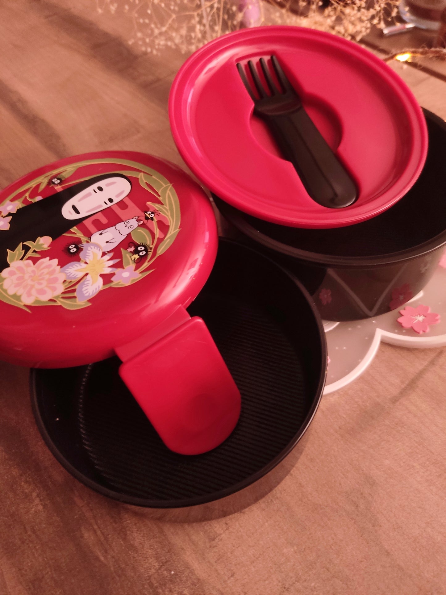 Boîte à Bento Ronde Sans Visage - Le Voyage de Chihiro | Bento Japonais