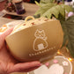 Bol à Soupe Ramen Chat Beige Kawaii avec Couvercle Céramique | Bol Japonais Mignon | Cadeau Amoureux des Chats