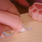 Correcteur Patte de Chat Kawaii | Rose Transparent/Opaque | Accessoire Bureau Original