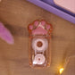 Correcteur Patte de Chat Kawaii | Rose Transparent/Opaque | Accessoire Bureau Original
