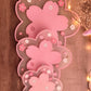 Dessous de verre Sakura -  motif fleurs de cerisier japonaises, style pastel, kawaii et anti-dérapant