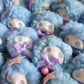 Flouffy peluche kawaii bleu FOMO