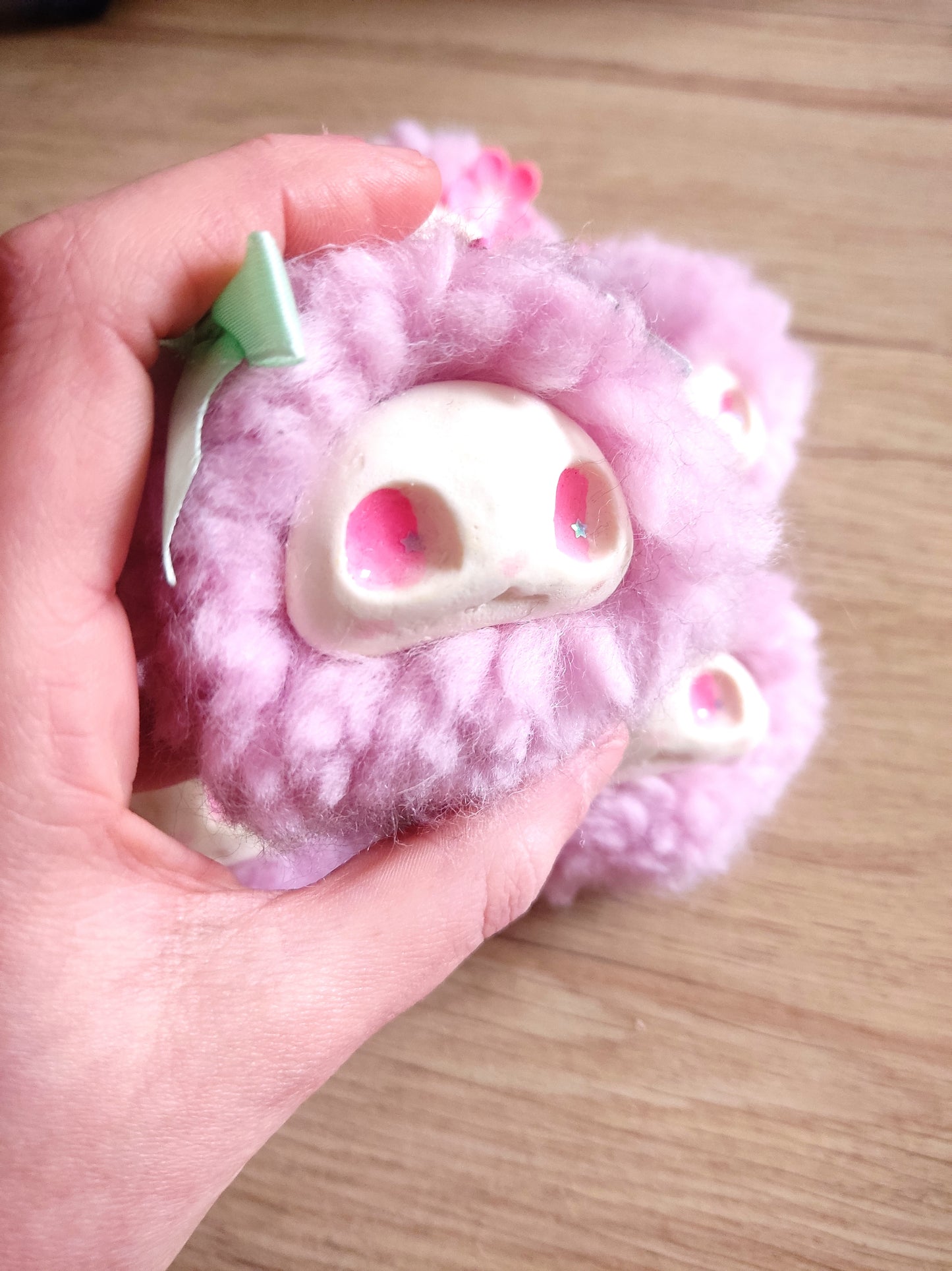 Flouffy peluche kawaii rose sakura FOMO