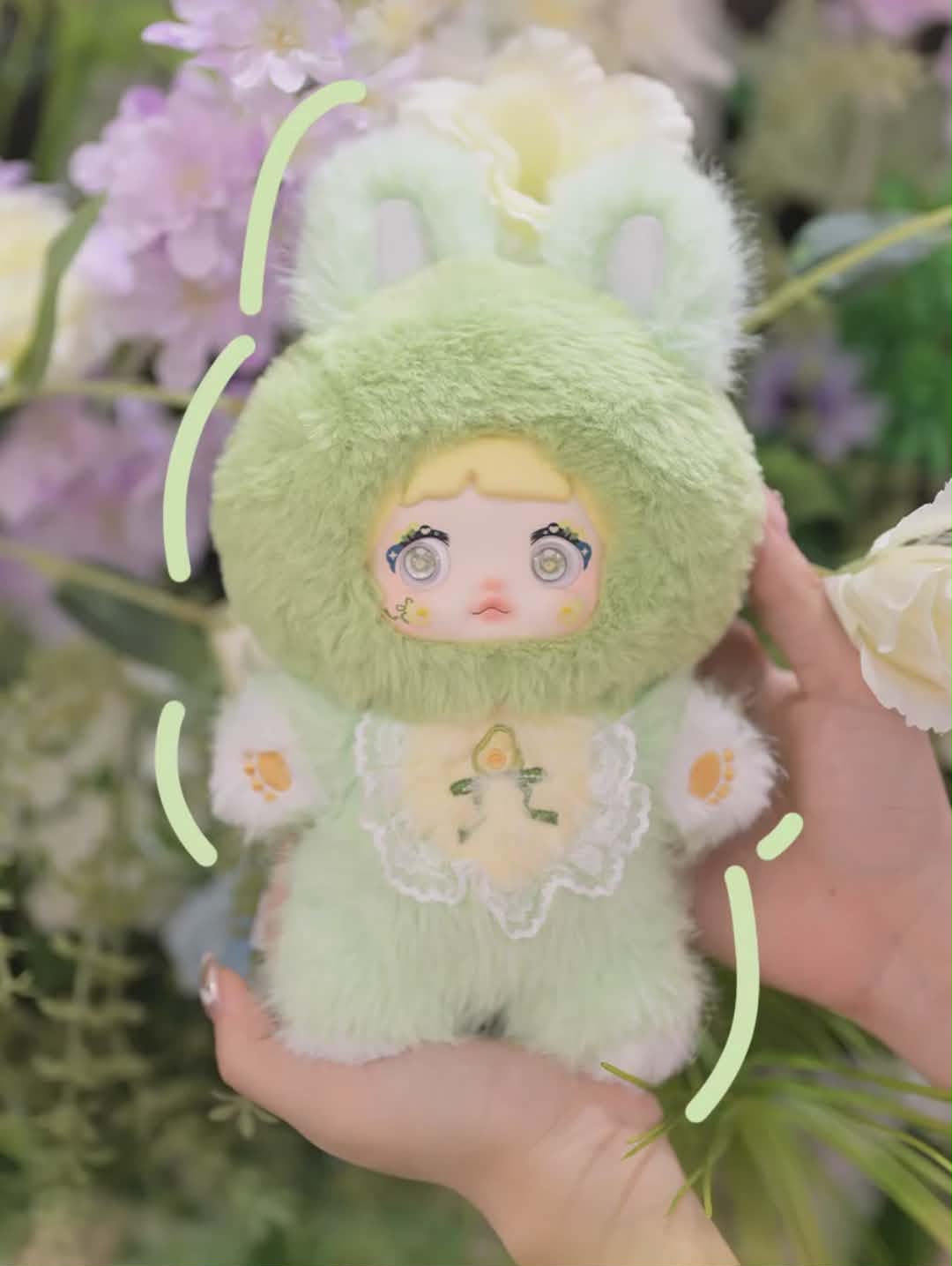 Blind Boxes Nommi Fruit : Porte-clés Peluche Mystère - Collection Kawaii Fruits & Douceur