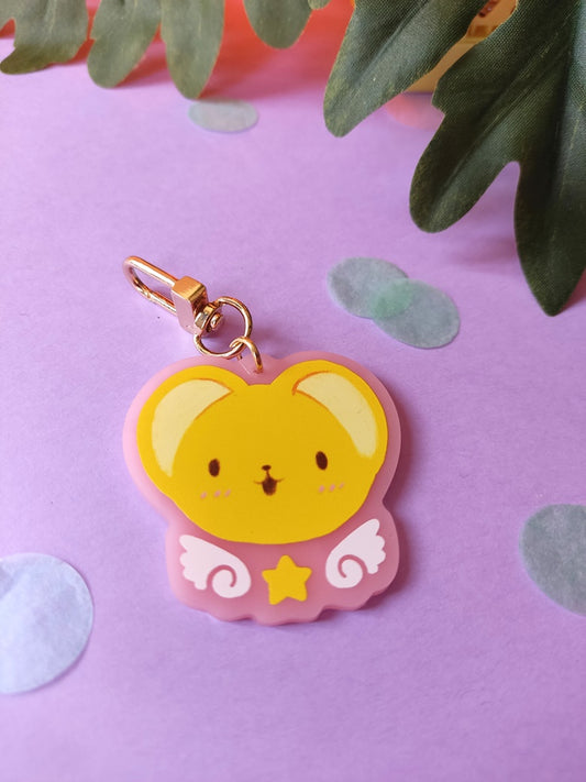 Porte-Clé Acrylique Kero-chan | Kerobero | Cardcaptor Sakura | Création Originale Artisanale | Fanart