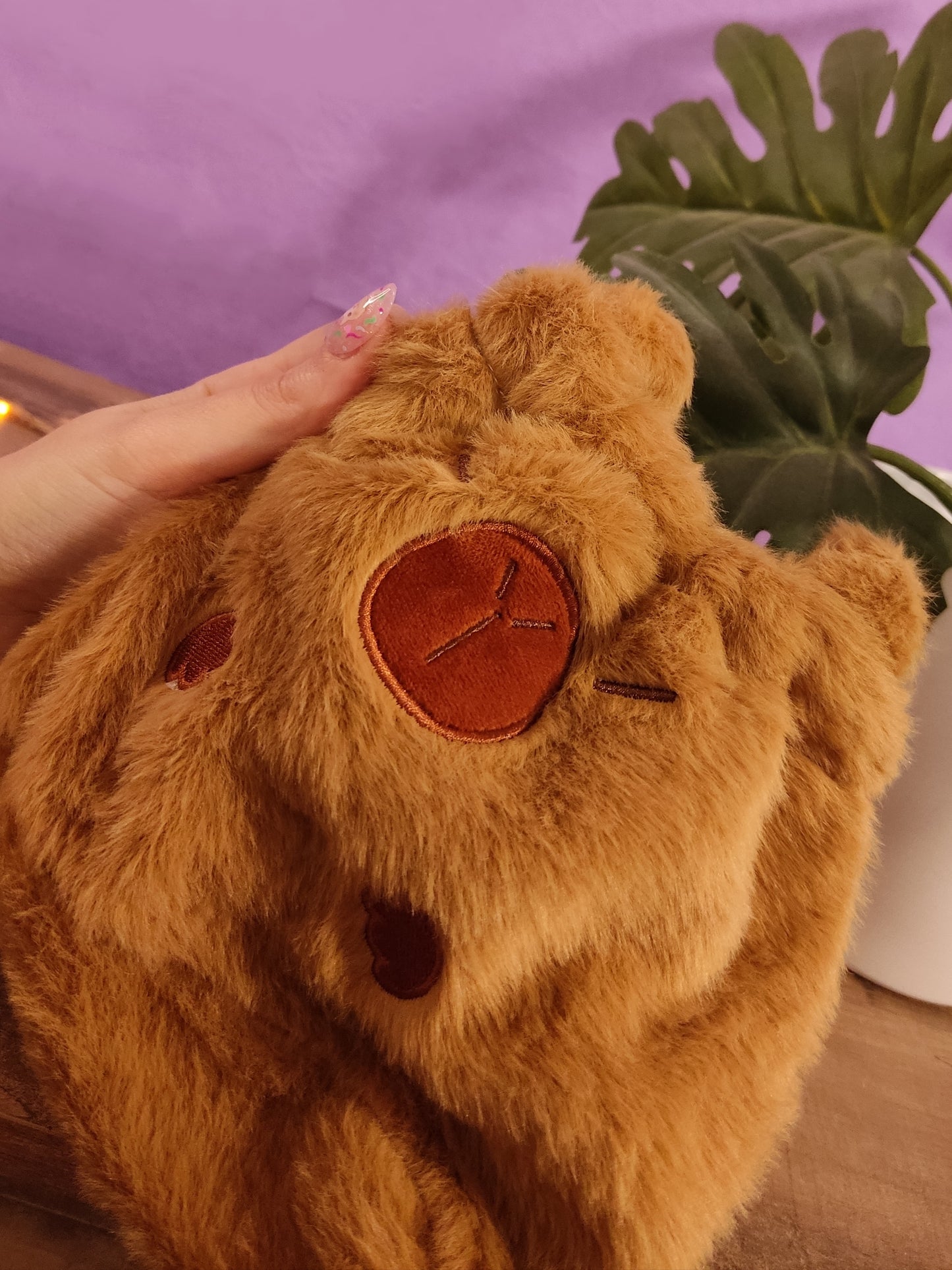 Sac Pochon Capybara Peluche Kawaii | Sac à Main Original Doux