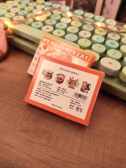 Stickers Chats Adorables et Drôles - Lot de 40 - Autocollants Kawaii & Drôles