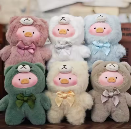 Blind Boxes Teddy Lulu | Porte-clés en Peluche Pastel | Collection Mystère Mignonne