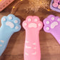 Trousse Patte de Chat en Silicone | Pochette Kawaii Originale | Étui à Crayons pour une Rentrée Douce & Kawaii