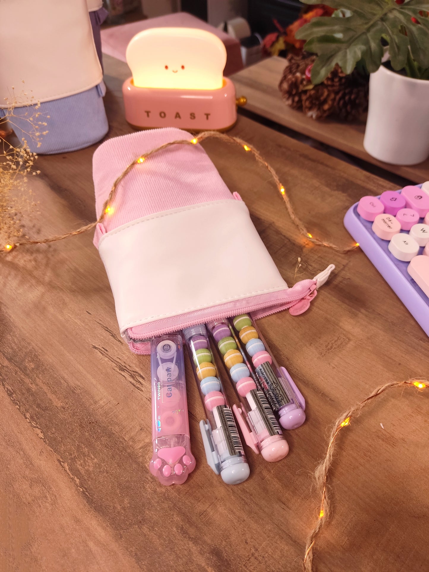 Trousse Rétractable Originale | Étui à Stylos Rétractable | Trousse de Rangement de Bureau & Scolaire