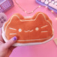 Texture ultra douce et moelleuse de la trousse viennoiserie chat.
